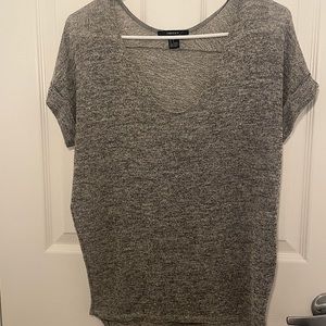 Grey Thin Sweater Shirt
